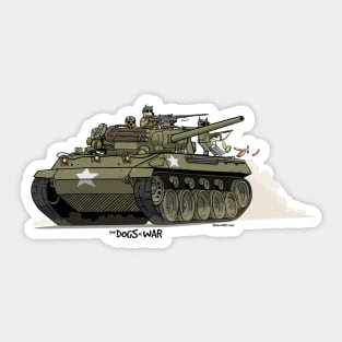 The Dogs of War: M18 Hellcat Sticker